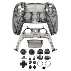 <span class=keywords><strong>Coque</strong></span> de Remplacement Complète Transparente pour Manette <span class=keywords><strong>PS5</strong></span> avec Boutons Clairs - Product Image 3