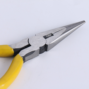 คีมจมูกยาวขนาดเล็ก5นิ้วคีมบีบมือ DIY สำหรับใช้ในบ้านคีมปลายแหลมแบบไม่ลื่น - Product Image 6