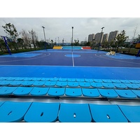 Structure métallique extérieure pour stade, gradins en plastique, sièges portables pour tribunes sportives, chaises pour équipement de football et de basketball