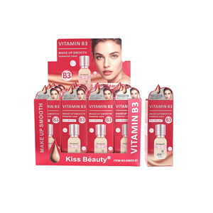 Fond de teint liquide Kiss Beauty New Makeup Smooth 55 ml, contrôle du sébum, soyeux, vitamine B3, naturel, tenue 24h, couleur africaine - Product Image 2