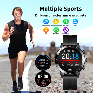 CURREN 6001 Relógio Inteligente Moda Mens Multi Esportes Smartwatch Pressão Arterial Fitness Relógios Inteligentes Para Android iOS - Product Image 6