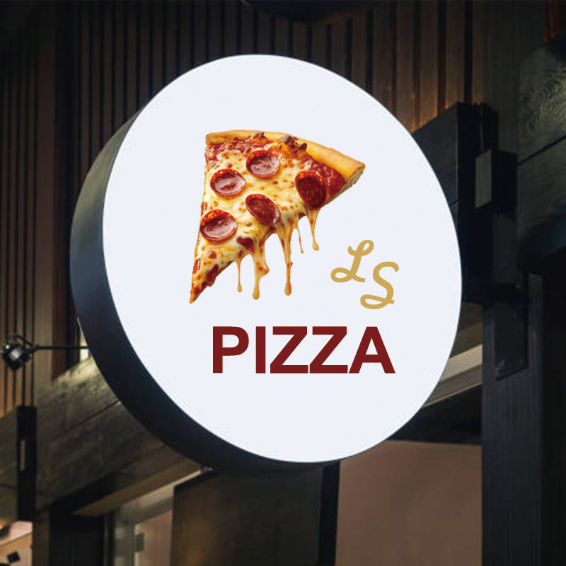 LED Pizza Light Boxes Illuminate Your Delivery Service