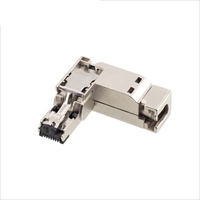 Imperméabilisez IP20 les installations rapides et faciles 5g de champ tout le connecteur modulaire de la prise RJ45 de la prise Cat6a en métal