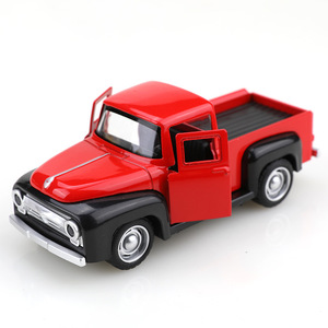 Modèle de voiture rétro classique vintage, camionnette en alliage, jouet de simulation - Product Image 4