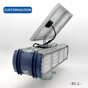 Faro Solare Lampeggiante LED Wireless a 2 Lati 5W - Luce di Allarme Bifacciale Protezione IP65 Grado Ingegneristico Portata Allarme >2000m Alluminio - Product Image 2