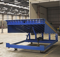 6-22T Neue Kleine Elektrische Hydraulische Entladeplattform Scherenhebebühne Mobile Scherengabelstapler Stahlcontainer Laderampe