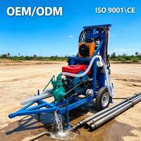 Machine de forage de puits d'eau personnalisable, profondeur 200M, vente directe