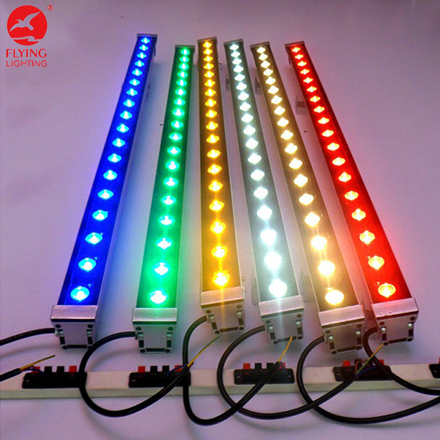 Architectural Landscape Lighting Rgb Outdoor Waterproof Shopping Mall Decoration Led Strip Light RGB Led Wall Washer Lights