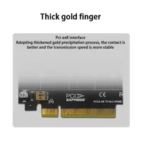 Tarjeta Divisora Dual M.2 NVMe PCIe x8 con Soporte PCIe 4.0 para Adaptador de Expansión SSD RAID en Placa Base