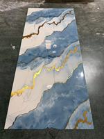 Panel de Pared de PVC con Efecto Mármol UV - Lámina de Vinilo Decorativa Moderna, Impermeable, Resistente a los Arañazos y a las Manchas para Uso Doméstico y Comercial