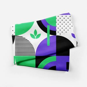 Écharpes en soie personnalisées, grandes écharpes carrées, imprimé léopard, écharpes en soie à chaîne, châles pour femmes, hijabs, foulards - Product Image 2