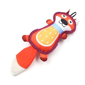 ของเล่นสุนัขพลาสติกเคี้ยวพิมพ์ลายอ๊อกฟอร์ดที่ทนทานบีเวอร์ส่งเสียงดังและมีหางขนาดใหญ่สินค้าใหม่สำหรับสัตว์เลี้ยง - Product Image 3