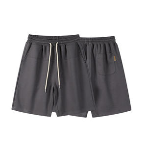 Shorts de bain grande taille personnalisés respirants en polyester/nylon style anglais à taille haute avec cordon de serrage – Vente en gros - Product Image 5