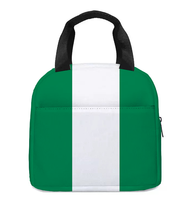 Sac isotherme pour déjeuner personnalisé avec drapeau de la Martinique, boîte isotherme, sac isotherme portable, isolation thermique en aluminium