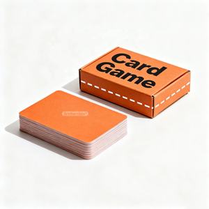 Tarjetas de Bebidas con Impresión de Logotipo Personalizado, Papel para Juegos OEM, Diseño Personalizado, <span class=keywords><strong>Cartas</strong></span> de <span class=keywords><strong>Juego</strong></span> con Caja - Product Image 2
