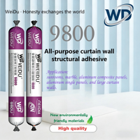 Scellant haute résistance pour plaques d'aluminium, travaux d'ingénierie, projets de menuiserie, emballage en sachet, emballage en vrac pour usine
