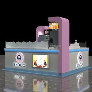 Remolque/Carrito/Camión/Cocina/Furgoneta/Quiosco Móvil <span class=keywords><strong>de</strong></span> Comida Rápida con Máquina <span class=keywords><strong>de</strong></span> Yogurt Congelado en Venta - Product Image 4