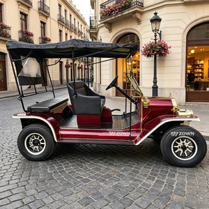 Voiture de tourisme classique respectueuse de l'environnement, à faible consommation d'énergie, véhicule électrique pour les excursions dans les zones touristiques, utilisation commerciale - Product Image 1
