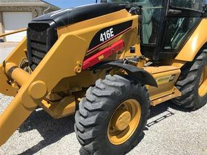 Chargeuse-pelleteuse d'occasion CAT 416E Chargeuse sur pneus d'occasion Équipement de construction Bonnes performances Livraison mondiale à 100% 312D2GC 313D - Product Image 2