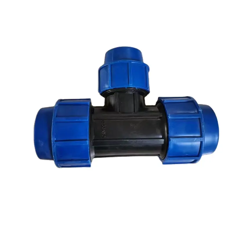 Agriculture Irrigation 90 Degree Elbow HDPE PP Reducing Coupling Compression Fittings for PE Pipes