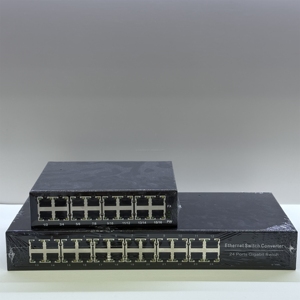 Convertisseur de commutateur Ethernet le plus vendu, Gigabit RJ45 24 ports 10/100/100 Mbps, concentrateur réseau DC5-12V - Product Image 6