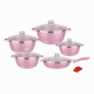 Offerta Speciale: <span class=keywords><strong>Set</strong></span> di 12 <span class=keywords><strong>Pentole</strong></span> Antiaderenti in <span class=keywords><strong>Alluminio</strong></span> - <span class=keywords><strong>Set</strong></span> di <span class=keywords><strong>Pentole</strong></span> di Alta Qualità per Zuppe e Cottura - Product Image 2