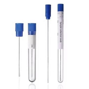 หลอดเก็บตัวอย่างทางการแพทย์สำหรับผู้ชาย พร้อมไม้พันสำลีปลายวิสโคส ทำจากสแตนเลส - Product Image 4