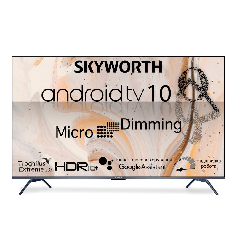 SKYWORTH チューナーレステレビ Smart TV [ 32V型 / YouTube