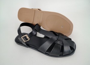 Ingrosso da <span class=keywords><strong>donna</strong></span> estate sandali moda classica moda moda pelle con fondo piatto scarpe <span class=keywords><strong>antiscivolo</strong></span> da <span class=keywords><strong>donna</strong></span> all'aperto per pantofole - Product Image 4
