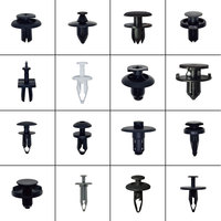 Clips automobiles universels en plastique de haute qualité à pression pour carrosserie et fixation