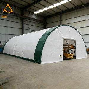 Abri <span class=keywords><strong>de</strong></span> <span class=keywords><strong>stockage</strong></span> double SD4050, auvent, tente industrielle, tissu PVC blanc, tunnels, abri contre la neige et le vent, tente <span class=keywords><strong>de</strong></span> <span class=keywords><strong>stockage</strong></span> - Product Image 1