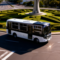 Mini-bus diesel 85KW neuf à ressorts à lames, 10-23 places, pour transport de passagers