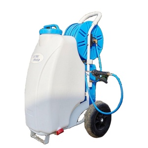 45L Electric Greenhouse Orchard Garden <b>Sprayer</b> Cart Handheld High Pressure Disinfection Push Cart for Farm High Productivity - Product Image 4