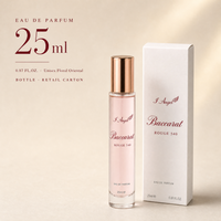 VILiLY25ml Parfum Unisex Floral Oriental dengan Aroma Saffron, Melati & Kayu Amber, Tahan Lama, Ukuran Perjalanan, Kemasan Retail