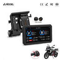 OEM Anti-vol 6 pouces 1000 Nits lisible en plein soleil IP68 Contrôle par défilement Sans fil CarPlay pour moto BMW R1250GS R1300GS