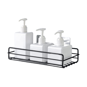Bathroom Shelf Storage Rack Organizer Basket <b>Wall</b> <b>Mounted</b> Shower Caddy Bathroom Shelves - Product Image 2