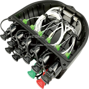 Boîtier de distribution de fibres optiques pré-connecté FUJITOMO 8 9 10 cœurs pour FTTx FTTh, extérieur, étanche IP68, type CAJA NAP - Product Image 3
