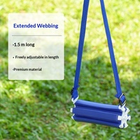 Support de rangement pour clubs de golf et tee-shirts – Organisateur d'accessoires de parcours – Boîte de rangement légère et portable pour 6 clubs