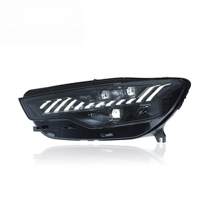 Faro a LED completo Matrix 12V 8000K per <span class=keywords><strong>Audi</strong></span> <span class=keywords><strong>A6</strong></span> C7 S6 RS6 2012-2015, aggiornamento stile RS6 <span class=keywords><strong>2021</strong></span>, D2R 50W 6000lm con indicatore di direzione, Plug & Play - Product Image 3
