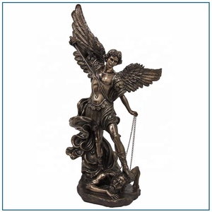 Estatua de Ángel de Bronce de Tamaño Real, Escultura Metálica de Mujer con Hacha, Técnica de Fundición con Temática Musical - Product Image 6
