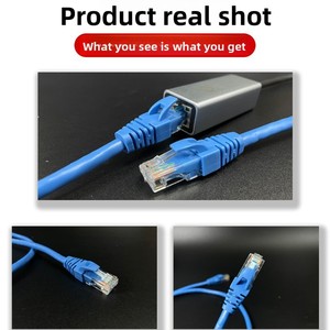Câble de raccordement réseau CAT6A <span class=keywords><strong>RJ45</strong></span> Cuivre/Aluminium FTP 305m, Cordon de brassage Ethernet haute vitesse 10 Gbit/s pour serveur et <span class=keywords><strong>switch</strong></span> - Product Image 4