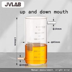जेवीलैब उच्च बोरोसिलिकेट ग्लास बेकर डायवर्जन पोर्ट मापने वाले कप 50-1000 मिलीलीटर उच्च तापमान और एसिड/अलकाली प्रतिरोधी कोई वारंटी नहीं - Product Image 6