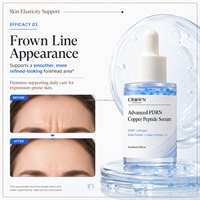 Sérum Coréen Régénérant au Cuivre et Peptides PDRN pour une Peau Éclatante, Anti-Âge, Multi-Peptides, Réparateur et Réparateur de Barrière Cutanée, Essence Visage en Verre