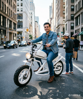 La Bicicleta Eléctrica Retro Harley 5 Urban Leisure de Litio. Con su Encanto Clásico y Excelente Rendimiento, es Realmente Imprescindible