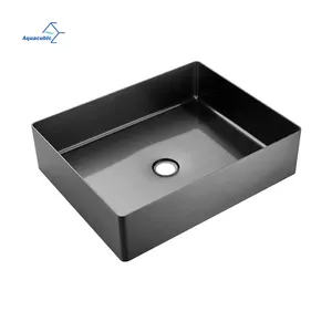 Countertop Nice Stainless Steel Art Basin Hand Washing Square Sinks Bowl Bathroom Counter Basin Lavabo