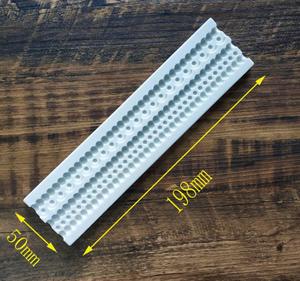 كعكة أداة حبة اللؤلؤ الدانتيل الحدود قالب من السيليكون العفن كعكة الزفاف فندان كعكة تزيين قوالب الطين - Product Image 4