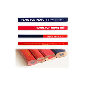 <span class=keywords><strong>Taille</strong></span>-<span class=keywords><strong>crayon</strong></span> en bois de haute qualité pour charpentier, forme carrée, mine noire, logo personnalisé, emballage en vrac pour marquage sur bois - Product Image 5