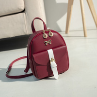 Mini sac à dos de luxe en cuir PU pour femme, sac à dos mignon et élégant, petits sacs d'école pour filles, nœud papillon, motif feuille ajouré
