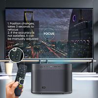 Haute qualité F18 HD 1080P Smart WIFI projecteur Portable Android 11.0 330 ANSI Home cinéma vidéo LED Mini projecteur
