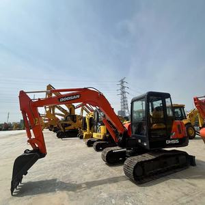 Doosan DH55 usado con alta calidad Dx60 Dx55 excavadora 6ton maquinaria usada en buenas condiciones para la venta - Product Image 6
